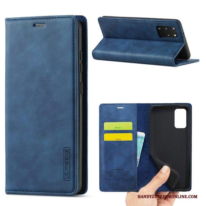 Folio Cover Samsung Galaxy S20 Plus / S20 Plus 5G Custodia in pelle Lc.imeeke Effetto Pelle