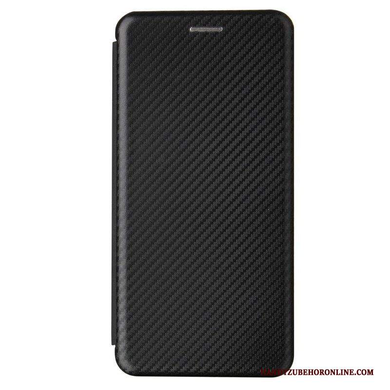 Folio Cover Samsung Galaxy S21 5G Custodia in pelle Fibra Di Carbonio