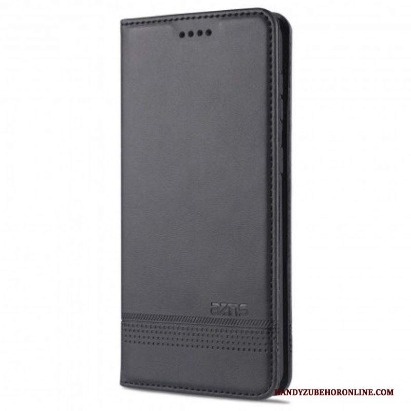 Folio Cover Samsung Galaxy S21 5G Custodia in pelle Stile In Pelle Azns