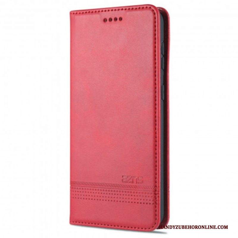 Folio Cover Samsung Galaxy S21 5G Custodia in pelle Stile In Pelle Azns