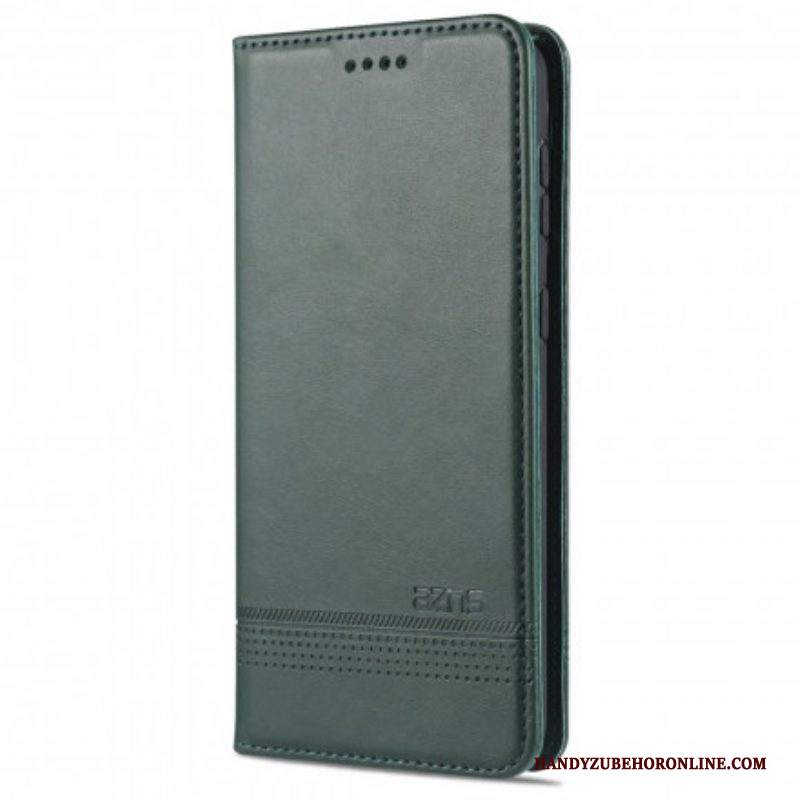 Folio Cover Samsung Galaxy S21 5G Custodia in pelle Stile In Pelle Azns