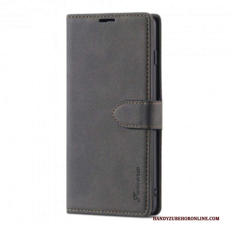 Folio Cover Samsung Galaxy S21 5G Ecopelle Forwenw