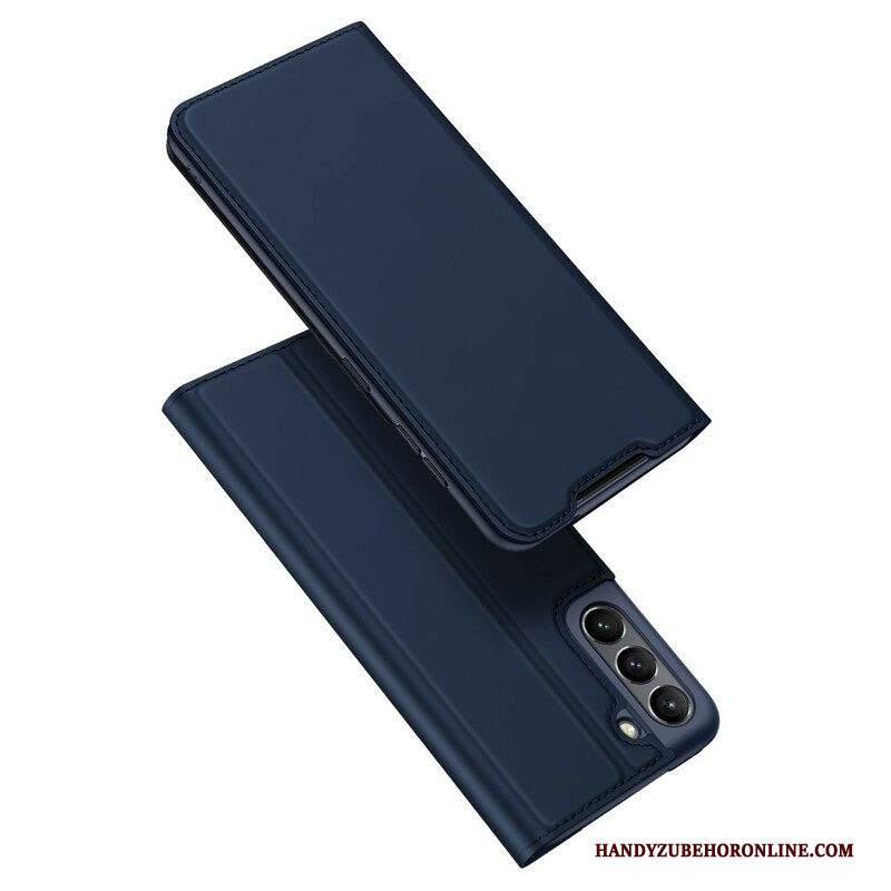 Folio Cover Samsung Galaxy S21 FE Custodia in pelle Pelle Pro Dux Ducis