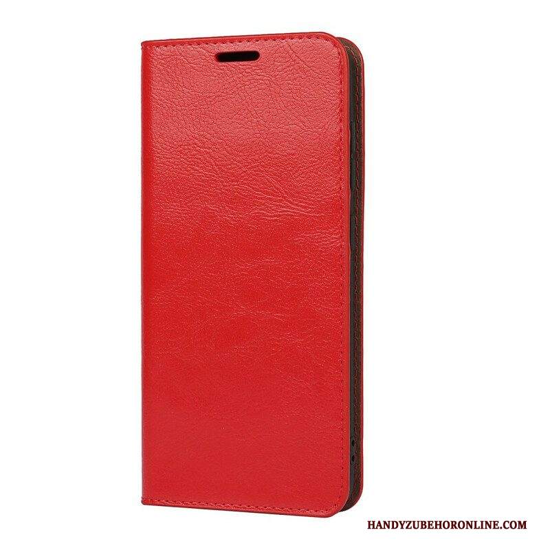 Folio Cover Samsung Galaxy S21 FE Custodia in pelle Pelle Vera