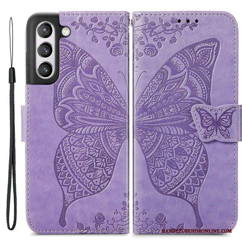 Folio Cover Samsung Galaxy S21 FE Mezze Farfalle