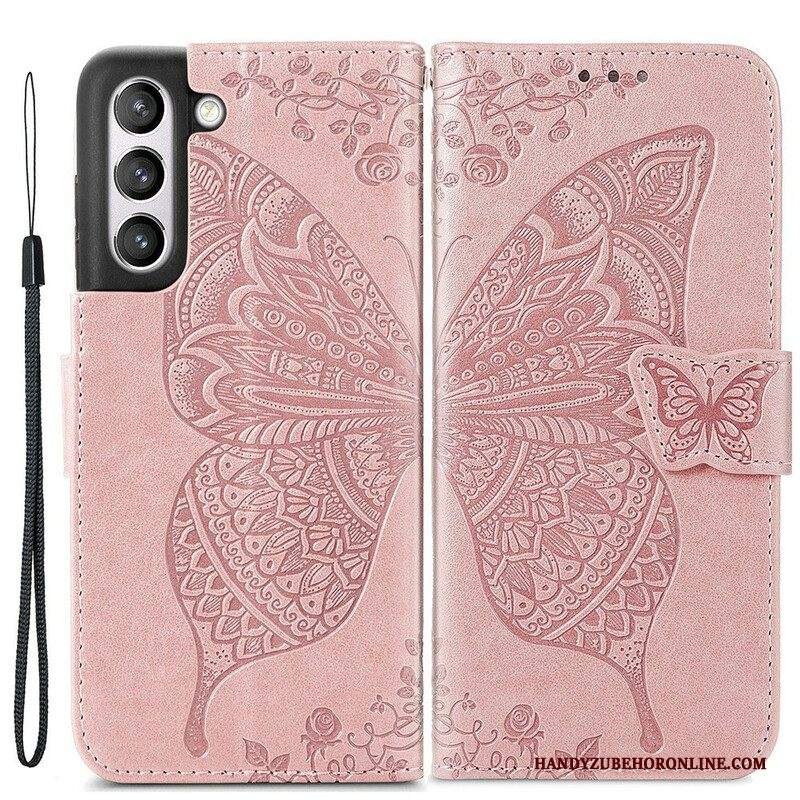 Folio Cover Samsung Galaxy S21 FE Mezze Farfalle