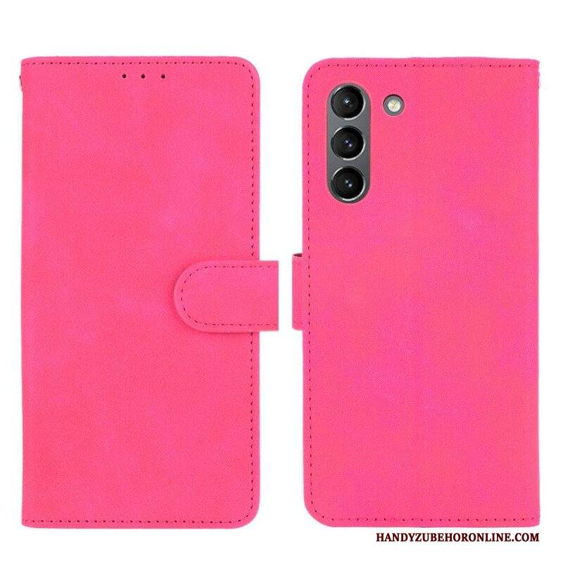 Folio Cover Samsung Galaxy S21 FE Tocco Di Pelle