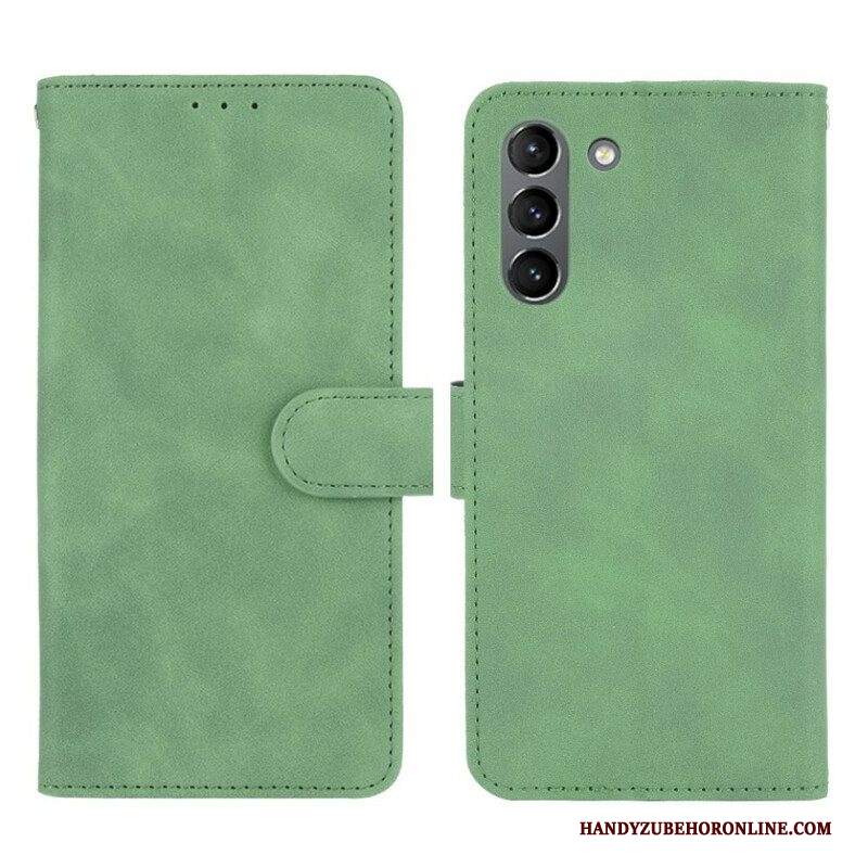 Folio Cover Samsung Galaxy S21 FE Tocco Di Pelle