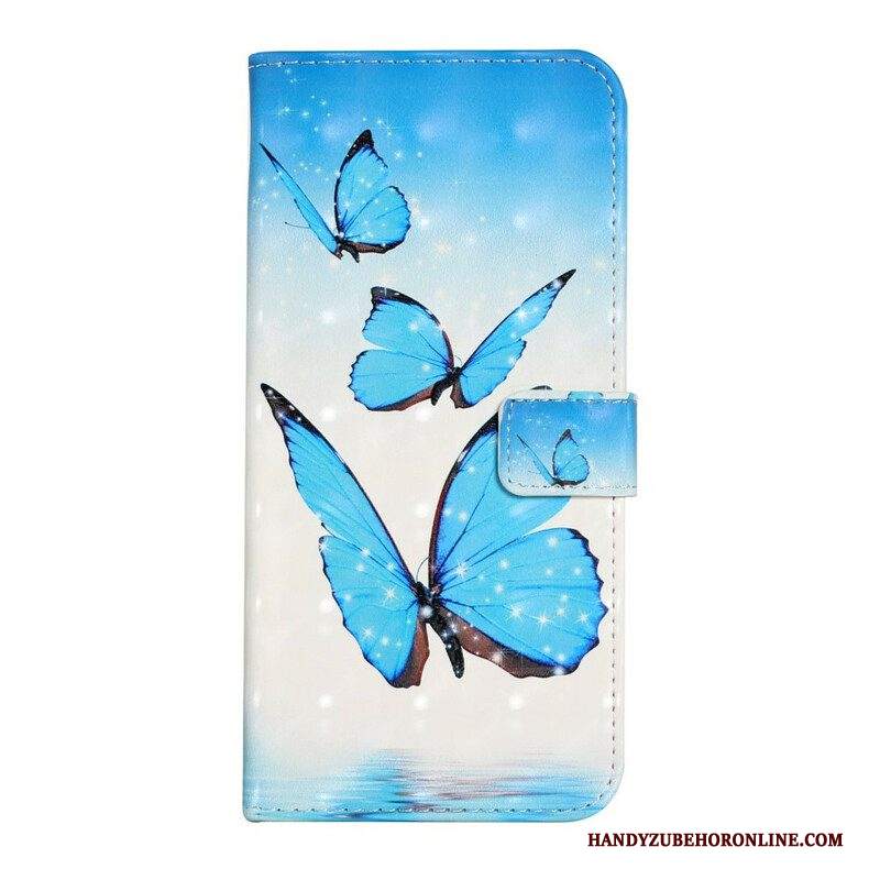 Folio Cover Samsung Galaxy S21 FE Volo Di Farfalle