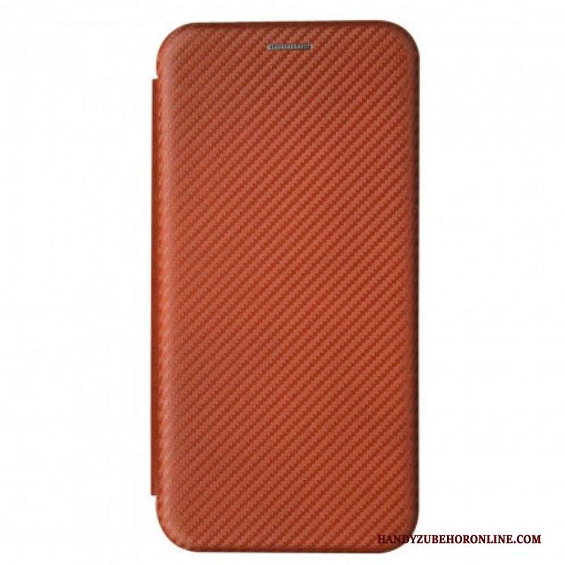 Folio Cover Samsung Galaxy S21 Plus 5G Custodia in pelle Fibra Di Carbonio