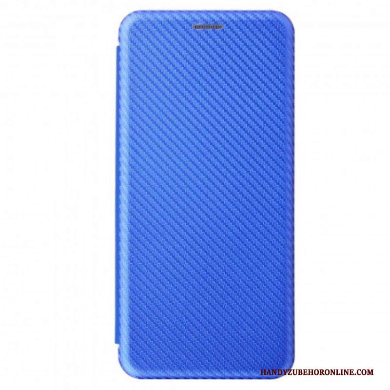 Folio Cover Samsung Galaxy S21 Ultra 5G Custodia in pelle Fibra Di Carbonio