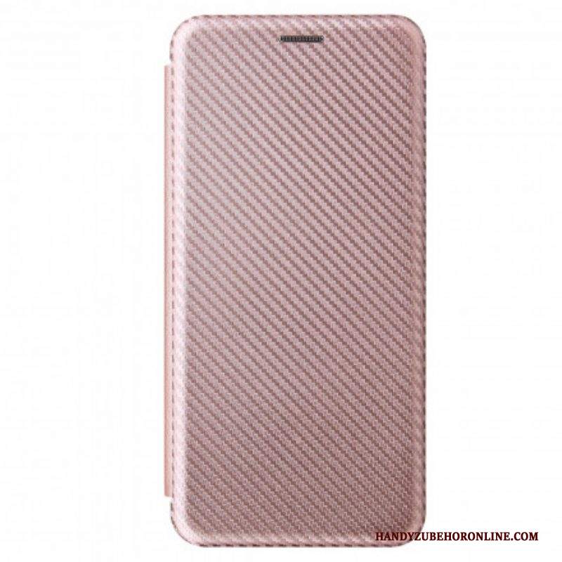 Folio Cover Samsung Galaxy S21 Ultra 5G Custodia in pelle Fibra Di Carbonio