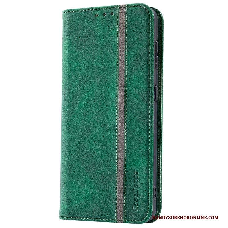 Folio Cover Samsung Galaxy S22 5G Custodia in pelle Casedance In Similpelle