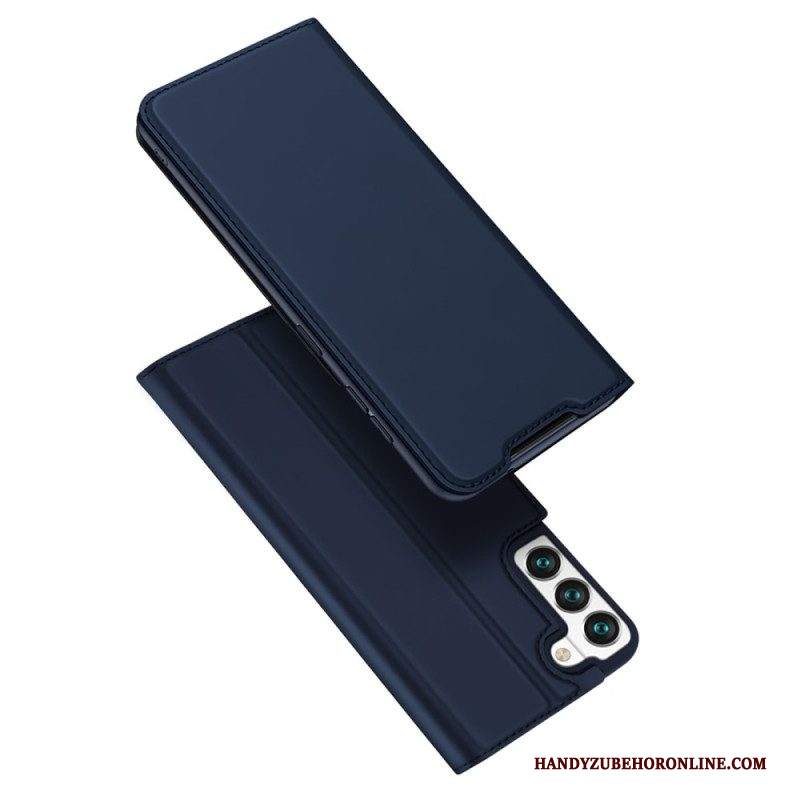 Folio Cover Samsung Galaxy S22 5G Custodia in pelle Pelle Pro Dux Ducis