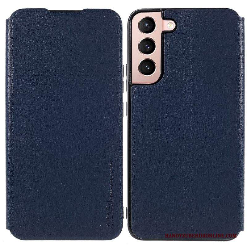 Folio Cover Samsung Galaxy S22 5G Custodia in pelle Serie X-level Fib Ii