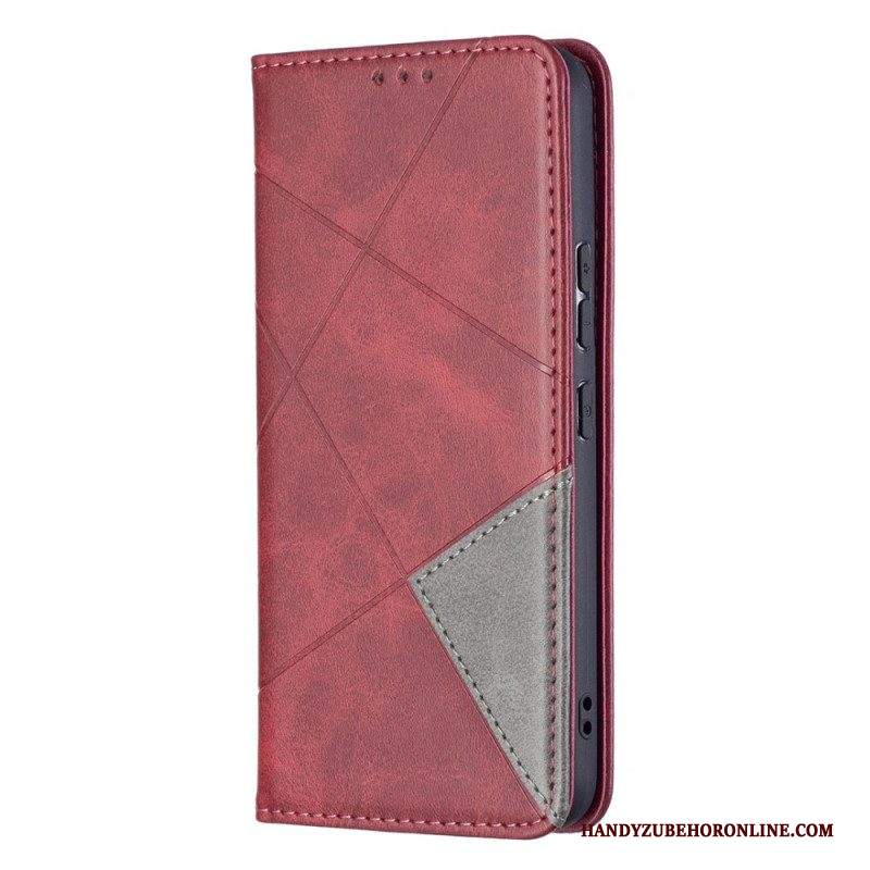 Folio Cover Samsung Galaxy S22 5G Custodia in pelle Stile D'artista