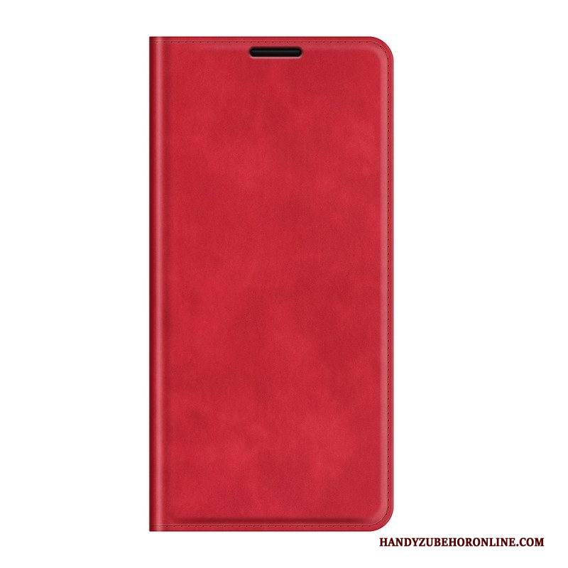 Folio Cover Samsung Galaxy S22 Ultra 5G Custodia in pelle Design In Pelle Stile