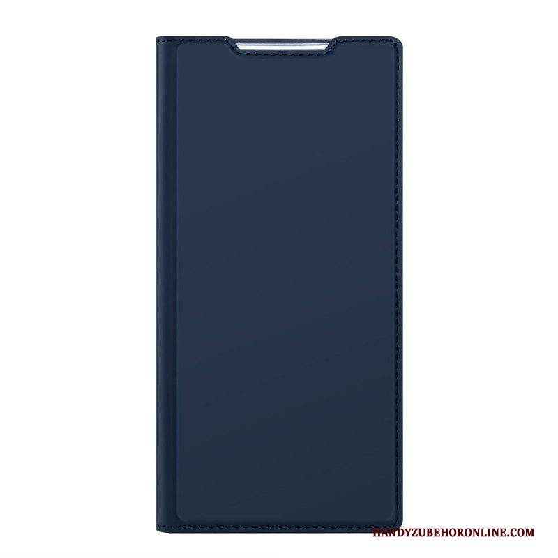 Folio Cover Samsung Galaxy S22 Ultra 5G Custodia in pelle Pelle Pro Dux Ducis