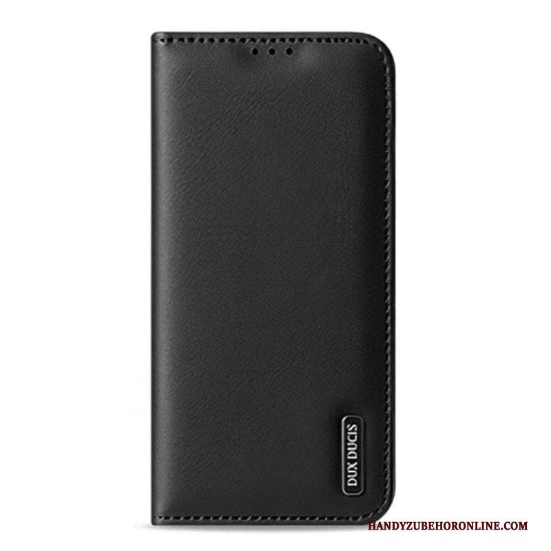 Folio Cover Samsung Galaxy S22 Ultra 5G Custodia in pelle Rfid Dux Ducis