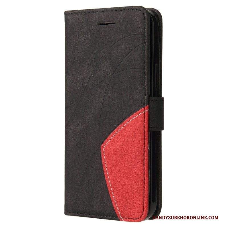 Folio Cover Samsung Galaxy S23 5G Cinturino Bicolore