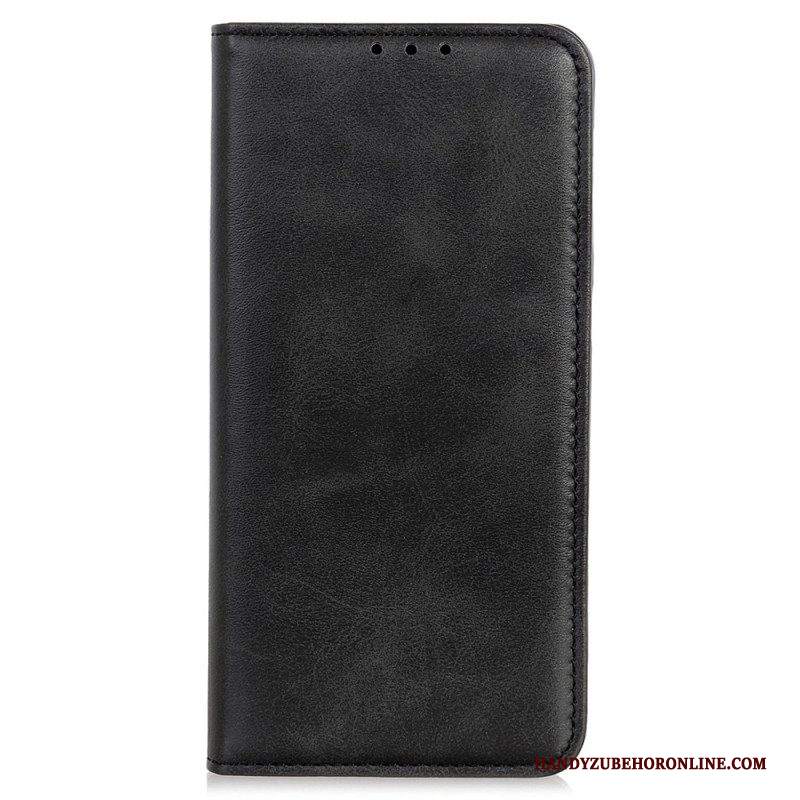 Folio Cover Samsung Galaxy S23 5G Custodia in pelle Cuoio Spaccato