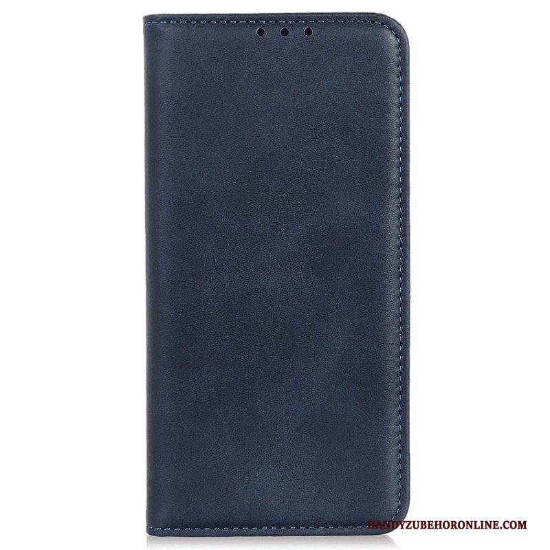 Folio Cover Samsung Galaxy S23 5G Custodia in pelle Cuoio Spaccato