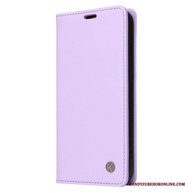 Folio Cover Samsung Galaxy S23 5G Custodia in pelle Yikatu