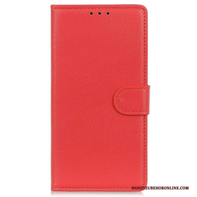 Folio Cover Samsung Galaxy S23 5G Ecopelle Tradizionale