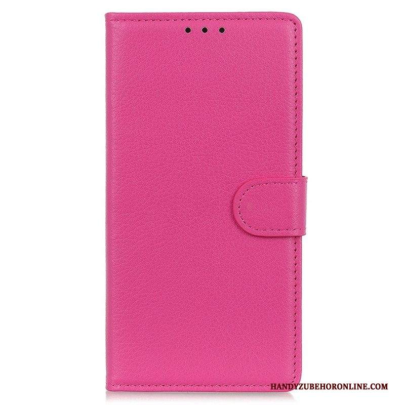 Folio Cover Samsung Galaxy S23 5G Ecopelle Tradizionale