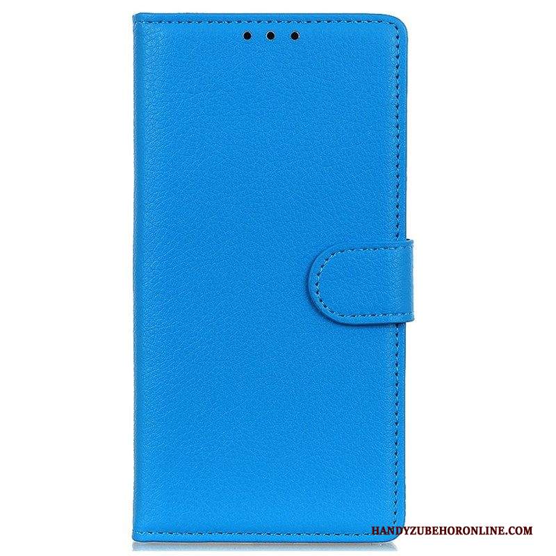 Folio Cover Samsung Galaxy S23 5G Ecopelle Tradizionale