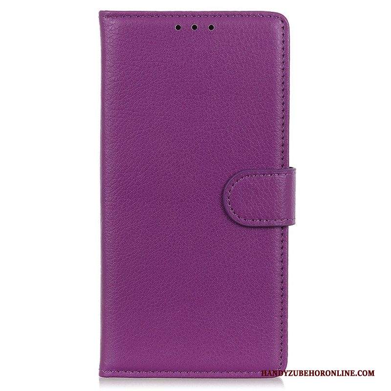 Folio Cover Samsung Galaxy S23 5G Ecopelle Tradizionale