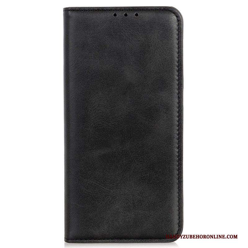 Folio Cover Samsung Galaxy S23 Plus 5G Custodia in pelle Cuoio Spaccato