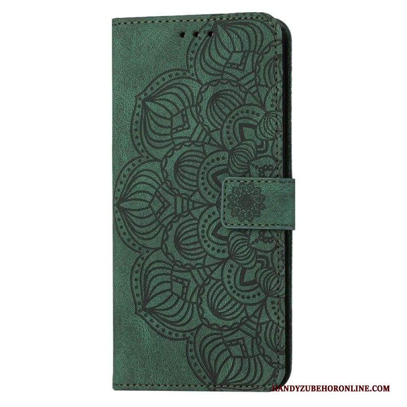 Folio Cover Samsung Galaxy S23 Plus 5G Mandala Strappy