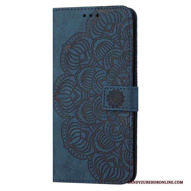 Folio Cover Samsung Galaxy S23 Plus 5G Mandala Strappy