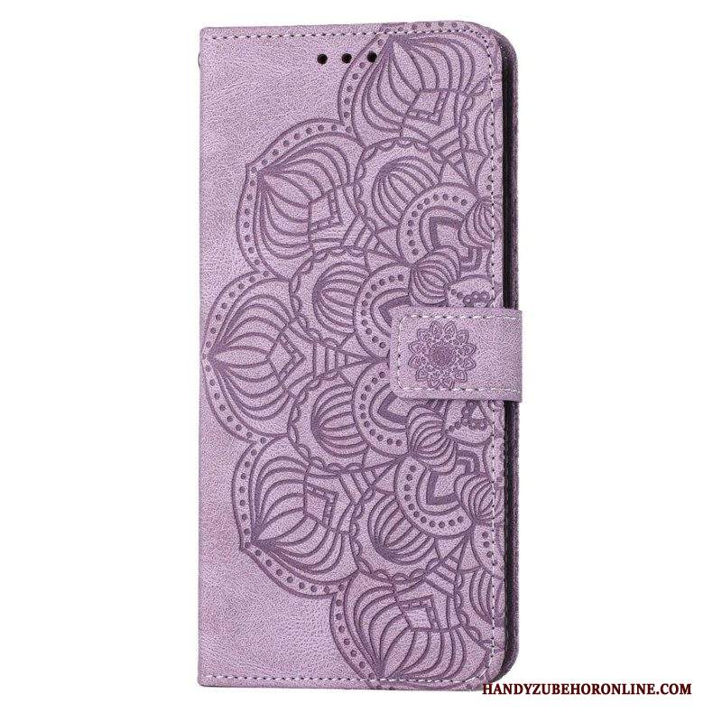 Folio Cover Samsung Galaxy S23 Plus 5G Mandala Strappy