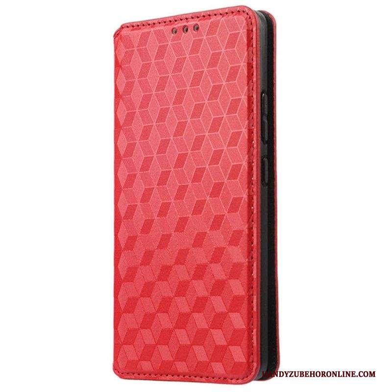 Folio Cover Samsung Galaxy S23 Ultra 5G Custodia in pelle Modello 3d