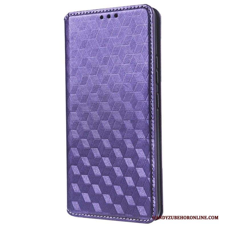 Folio Cover Samsung Galaxy S23 Ultra 5G Custodia in pelle Modello 3d