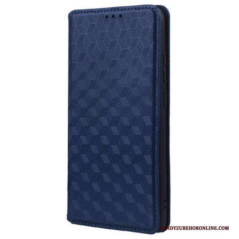 Folio Cover Samsung Galaxy S23 Ultra 5G Custodia in pelle Modello 3d