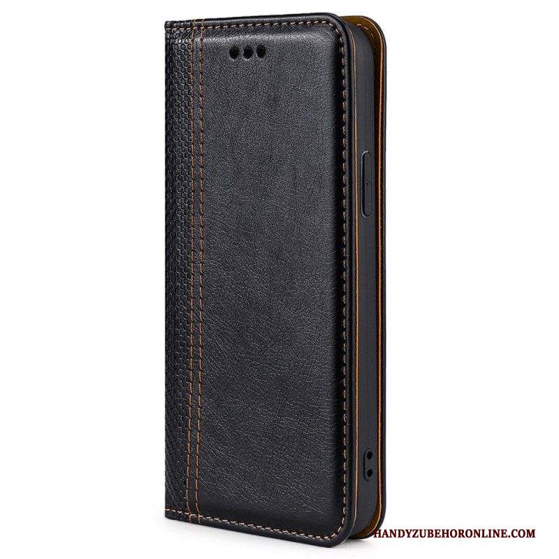 Folio Cover Samsung Galaxy S23 Ultra 5G Custodia in pelle Stile Vintage