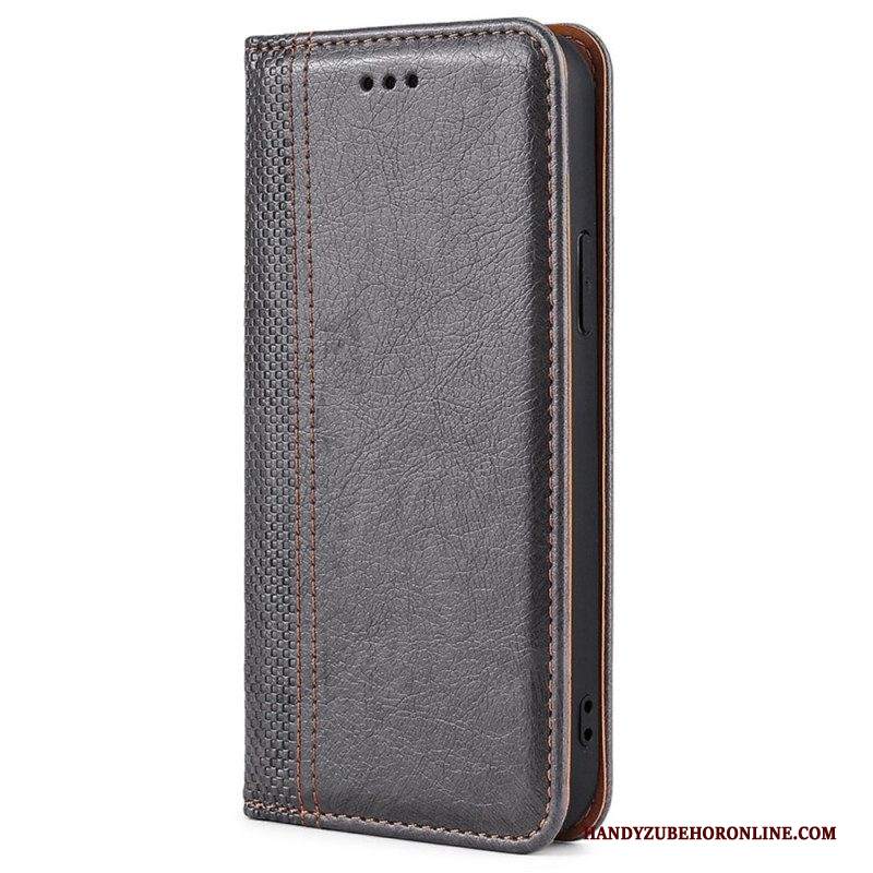 Folio Cover Samsung Galaxy S23 Ultra 5G Custodia in pelle Stile Vintage