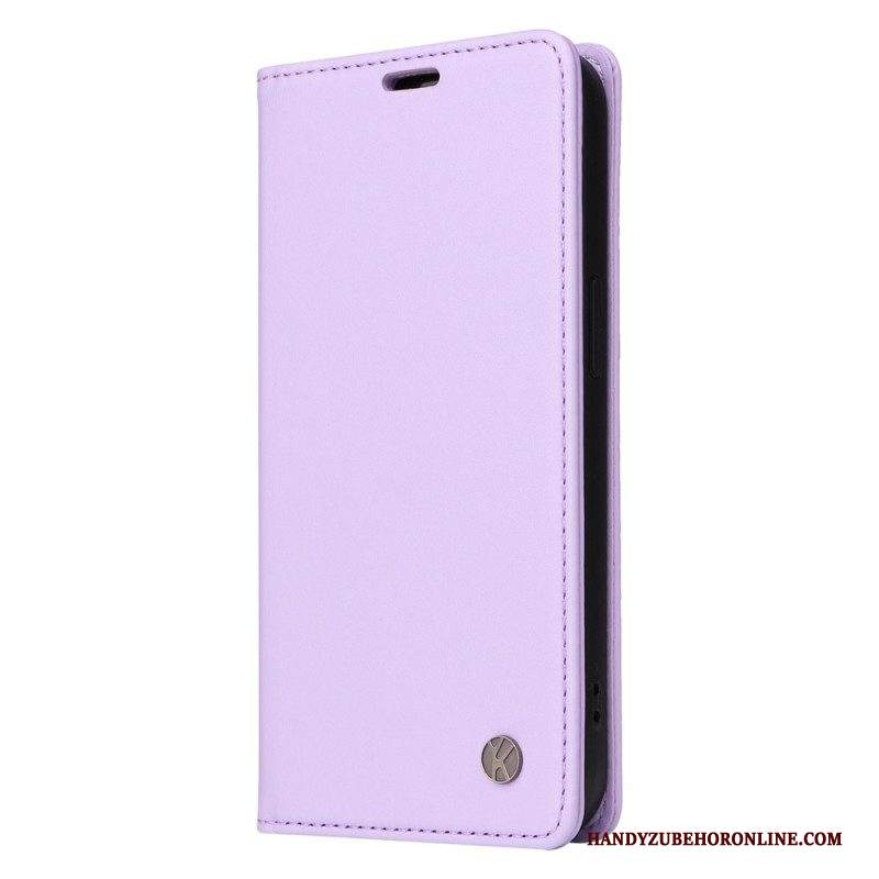 Folio Cover Samsung Galaxy S23 Ultra 5G Custodia in pelle Yikatu