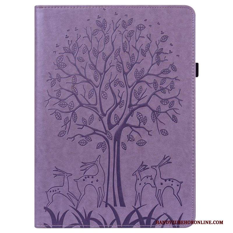 Folio Cover Samsung Galaxy Tab A8 (2021) Albero E Cervo