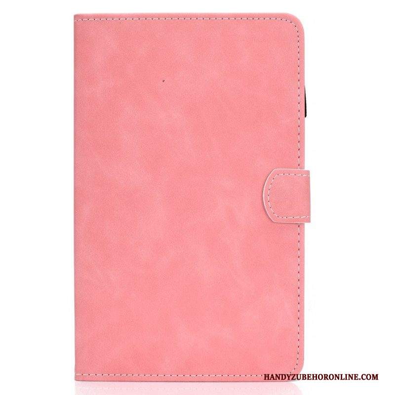 Folio Cover Samsung Galaxy Tab A8 (2021) Effetto Pelle Dal Design Vintage