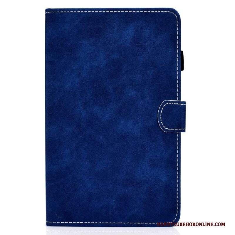 Folio Cover Samsung Galaxy Tab A8 (2021) Effetto Pelle Dal Design Vintage