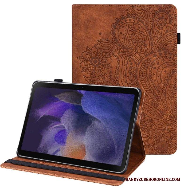 Folio Cover Samsung Galaxy Tab A8 (2021) Fiore Stilizzato