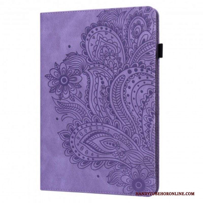 Folio Cover Samsung Galaxy Tab S8 / Tab S7 Stampa Floreale