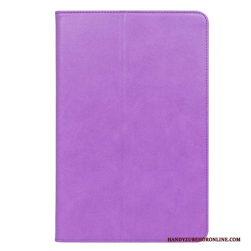 Folio Cover Samsung Galaxy Tab S8 / Tab S7 Stile In Pelle Con Cinturino