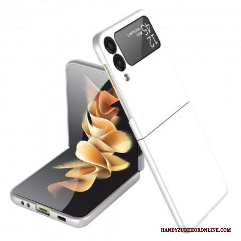 Folio Cover Samsung Galaxy Z Flip 3 5G Custodia in pelle Classico