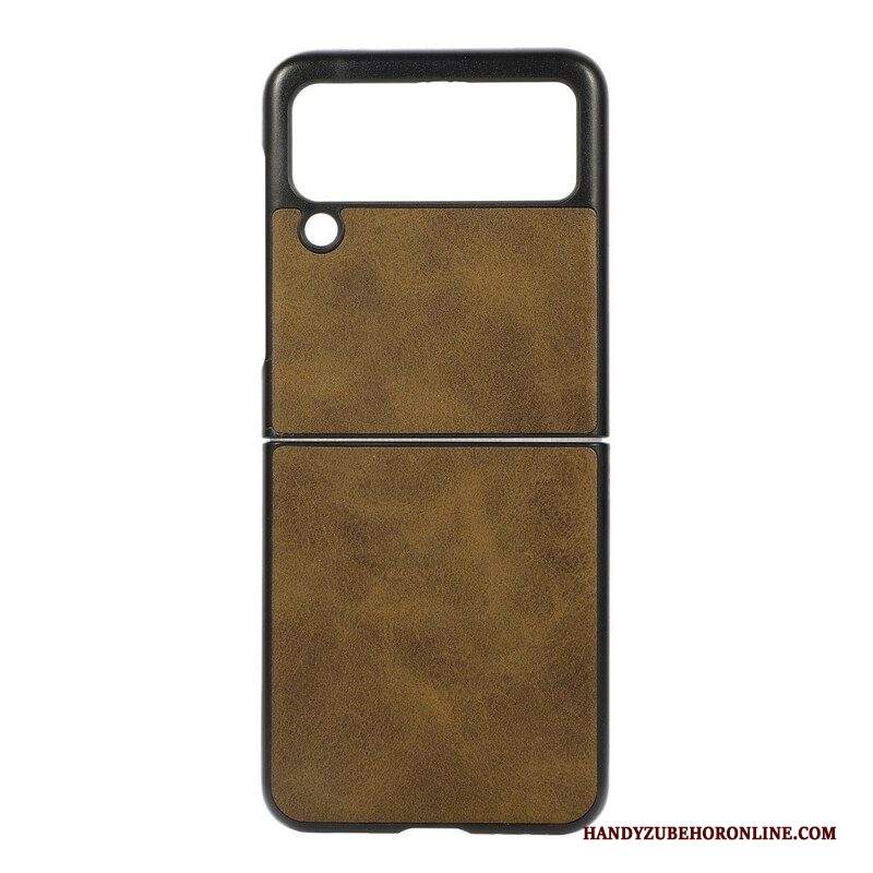 Folio Cover Samsung Galaxy Z Flip 3 5G Custodia in pelle Similpelle