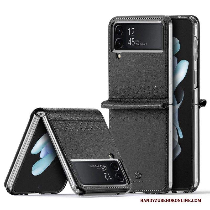 Folio Cover Samsung Galaxy Z Flip 4 Custodia in pelle Ecopelle Dux Ducis